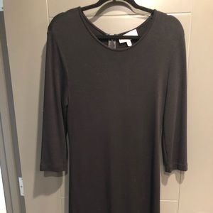 Philosophy Zip Back Black Sheath Dress